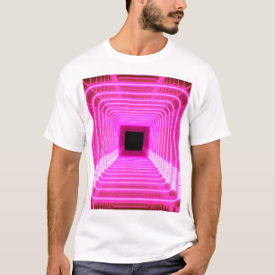 Camiseta Sci-Fi Retro 3D: Ilustracion De Arte Pop