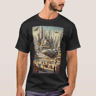 Camiseta Sci-Fi Retro-Futurista