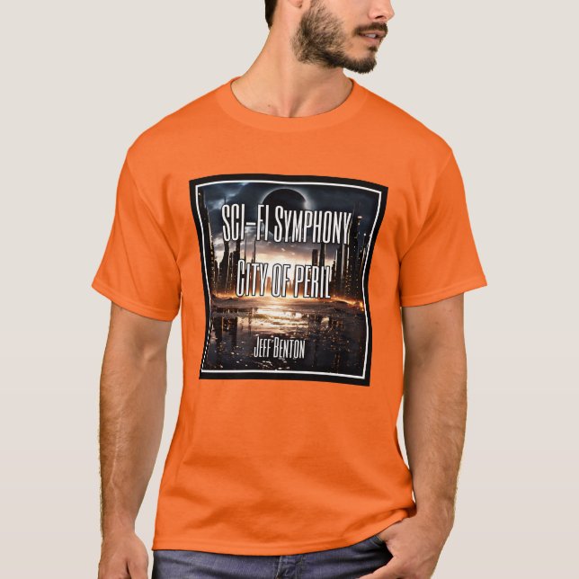 CAMISETA SCI-FI SYMPHONY CITY OF PERIL FAN T-SHIRT  (Anverso)