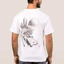 Camiseta Sci-Fi Trasladando el Universo 01 D Atrás