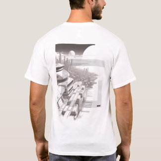 Camiseta Sci-Fi Trasladando el Universo 02 D Atrás