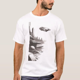Camiseta Sci-Fi Traversing the Universe 01 B Front