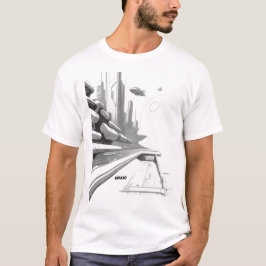 Camiseta Sci-Fi Traversing the Universe 01 J Front