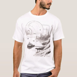 Camiseta Sci-Fi Traversing the Universe 03 B Front