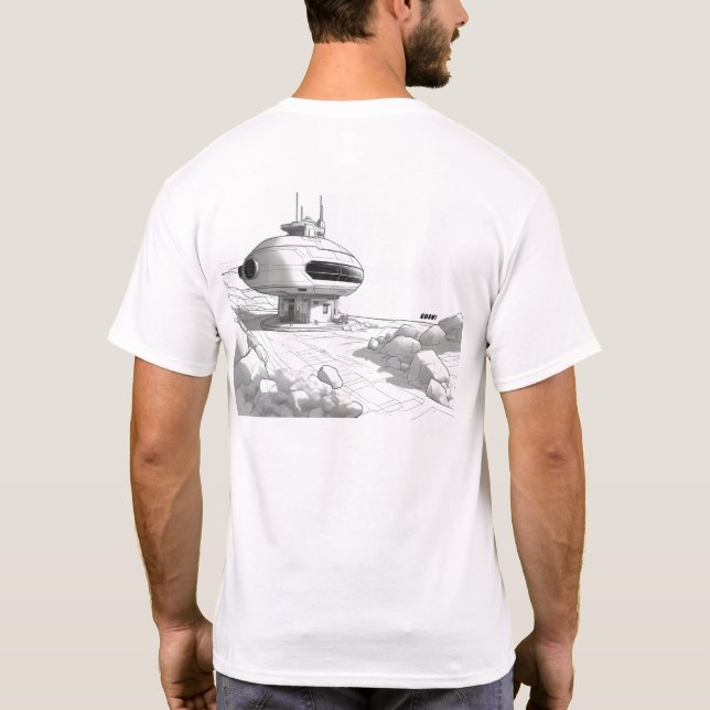 Camiseta Sci-Fi Traversing the Universe 03 I Back (Reverso)
