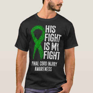 Camiseta SCI Su Lucha Es Mi Lucha Consciente De La Lesiones