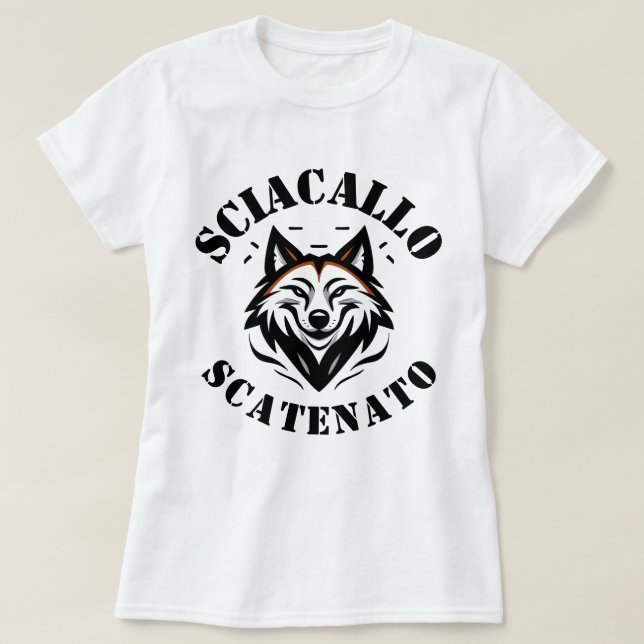 Camiseta Sciacallo Scatenato (Diseño del anverso)