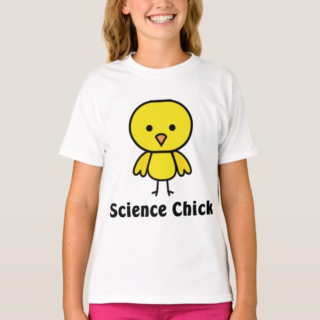 Camiseta Science Chick (Anverso)