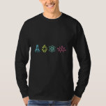 Camiseta Science Elements<br><div class="desc">Cool Science Design featuring several science related elements. A perfect match for every scientist,  science student,  science teacher and science lover.</div>