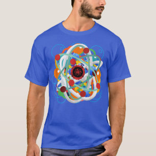 Camiseta Science Geek T shirt Collider Particles Physics