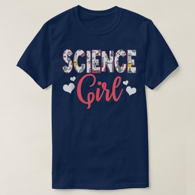 Camiseta Science girl 1935 (Diseño del anverso)