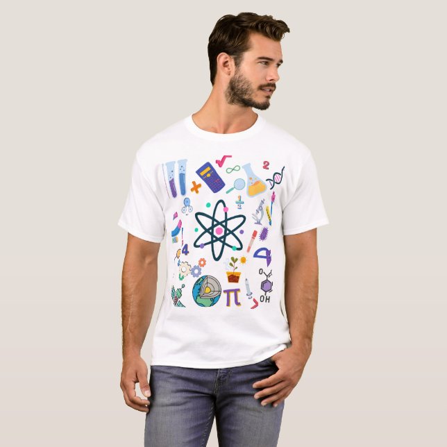 Camiseta Science is Everywhere – Science Tools (Anverso completo)
