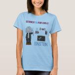 Camiseta Science IS For Girls, Science Is Fun, Gilr Science<br><div class="desc">A perfect gift for a girl or woman in your life! Science Is For Girls, I Love Science t-shirt by Learning Candy. Inspire the girls in your life to enjoy science! girl scientist, science girls, science for girls, girl, women, feminism, sciences, science, society, female, t-shirt, geek, nerd, smart girl, chick,...</div>