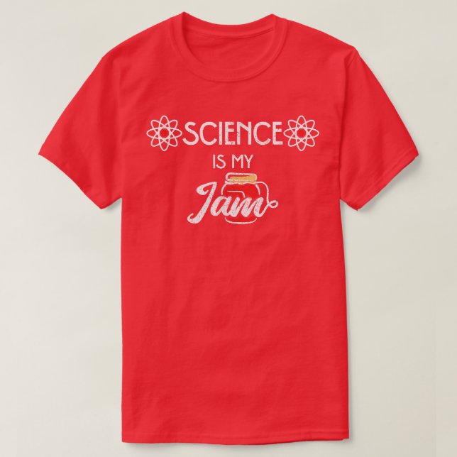 Camiseta Science Is My Jam 1980 (Diseño del anverso)