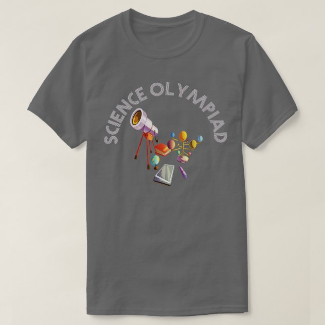 Camiseta Science Olympiad  for Science Competitors  (Diseño del anverso)