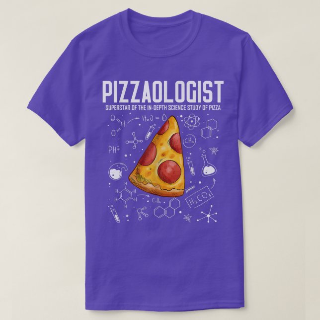 Camiseta Science Pizzaologist Study Of Pizza Pizza Funny Pi (Diseño del anverso)