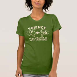 Camiseta Science Responde - elegir estilo y color