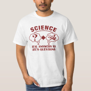 Camiseta Science Responde - elegir estilo y color