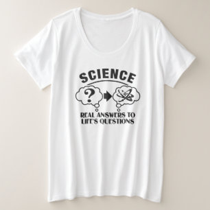 Camiseta Science Responde - elegir estilo y color