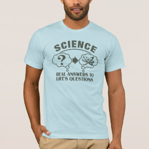 Camiseta Science Responde - elegir estilo y color