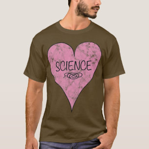 Camiseta Science Retro Vintage Heart Premium