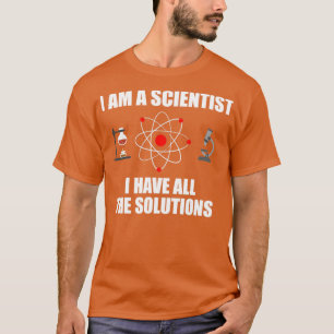 Camiseta Science Scientist nerd atom physics chemistry