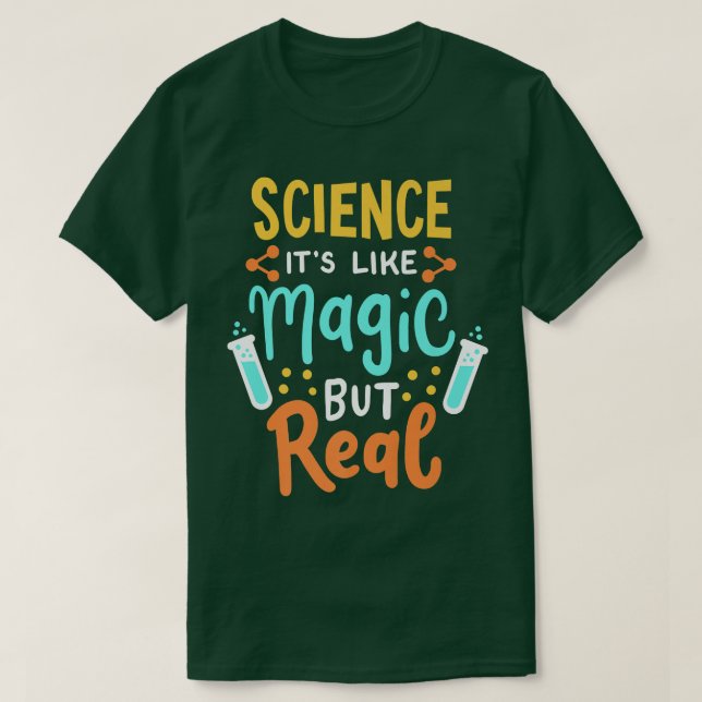 Camiseta Science Scientist Teacher Student Chemist Physicis (Diseño del anverso)