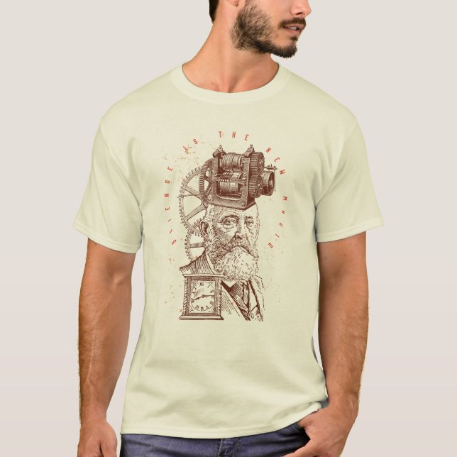 Camiseta Science & Steam (Anverso)