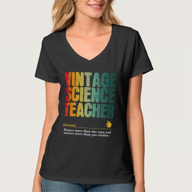 Camiseta Science Teacher Appreciation Week Back to School 2 (Anverso)