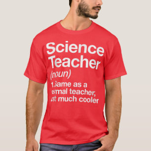 Camiseta Science Teacher Definition Funny Back To School Fi