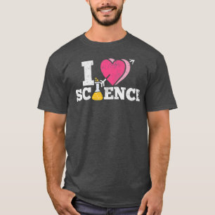 Camiseta Science Teacher Scientist Student Heart Love