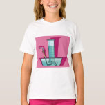 Camiseta Science Test Tube<br><div class="desc">A science test tube ready for an experiment. This design looks really effective on this Girls T-Shirt</div>