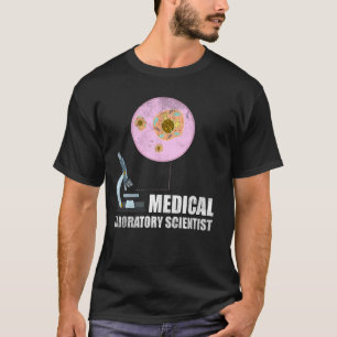 Camiseta Scienti de Laboratorio Médico de Laboratorio Técni