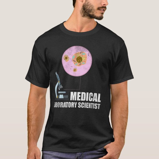 Camiseta Scienti de Laboratorio Médico de Laboratorio Técni (Anverso)