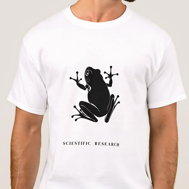 Camiseta Scientific Research Frog Minimalist Graphic (Subido por el creador)