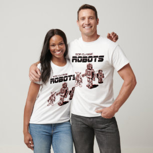 Camiseta SciFi Classic: ROBOTS