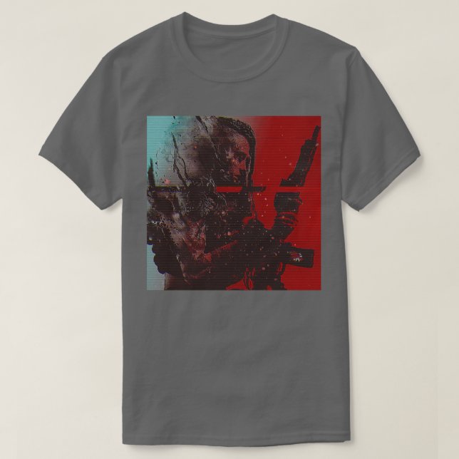 Camiseta Scifi Warrior (Diseño del anverso)