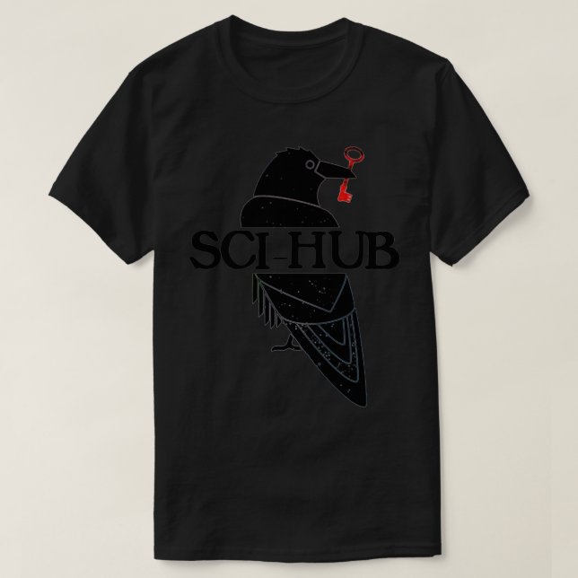 Camiseta Scihub PhD  (Diseño del anverso)