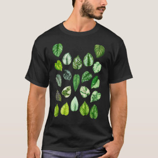 Camiseta Scindapsus Pothos Variedades Ligeras