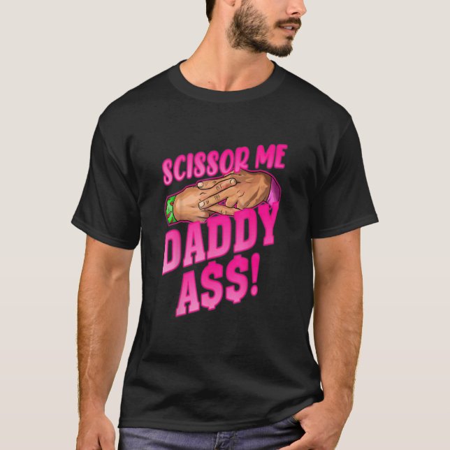 Camiseta Scissor Me Daddy A (Anverso)