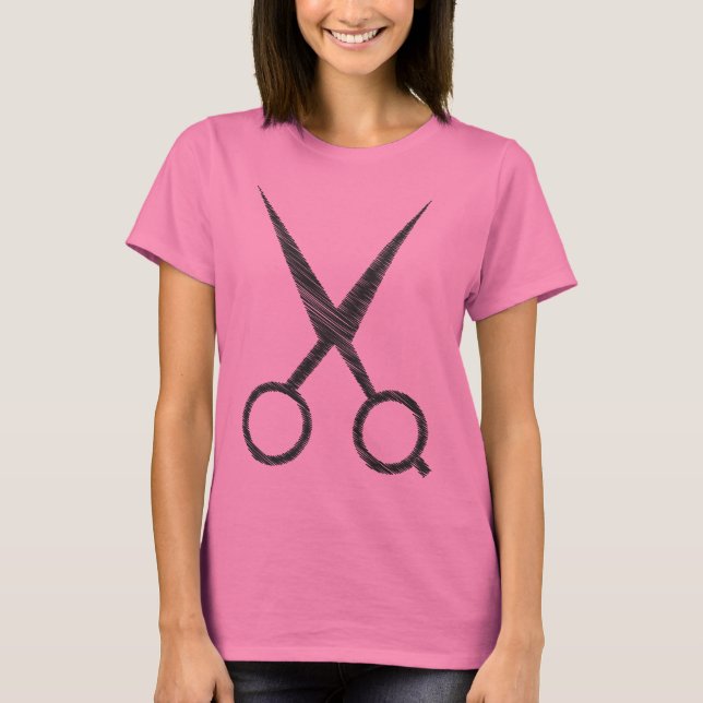 Camiseta Scissors_Sketch (Anverso)