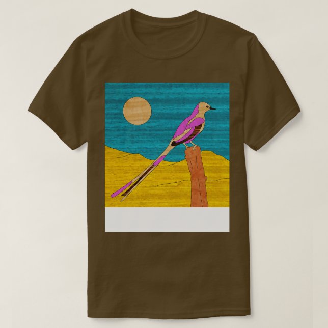 Camiseta Scissortail Flycatcher (Diseño del anverso)