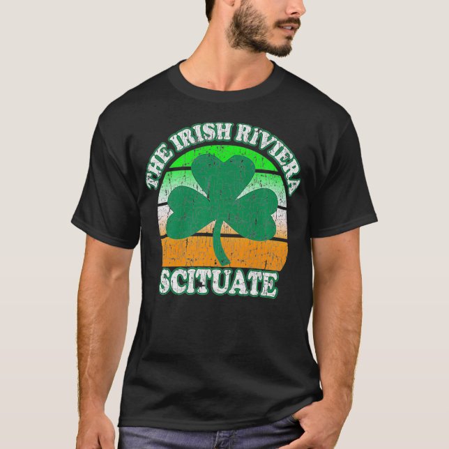 Camiseta Scituate MA Irish Riviera Massachusetts (Anverso)
