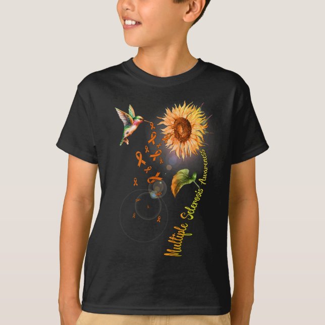 Camiseta Sclerosis Hummingbird (Anverso)