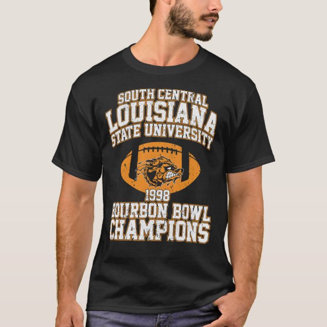 Camiseta SCLSU 1998 Bourbon Bowl Champions Essential  (Anverso)