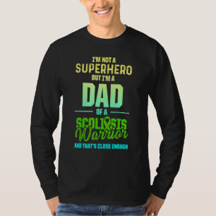 Camiseta Scoliosis Conciencia Hero Guerrero Scoliótico Surv