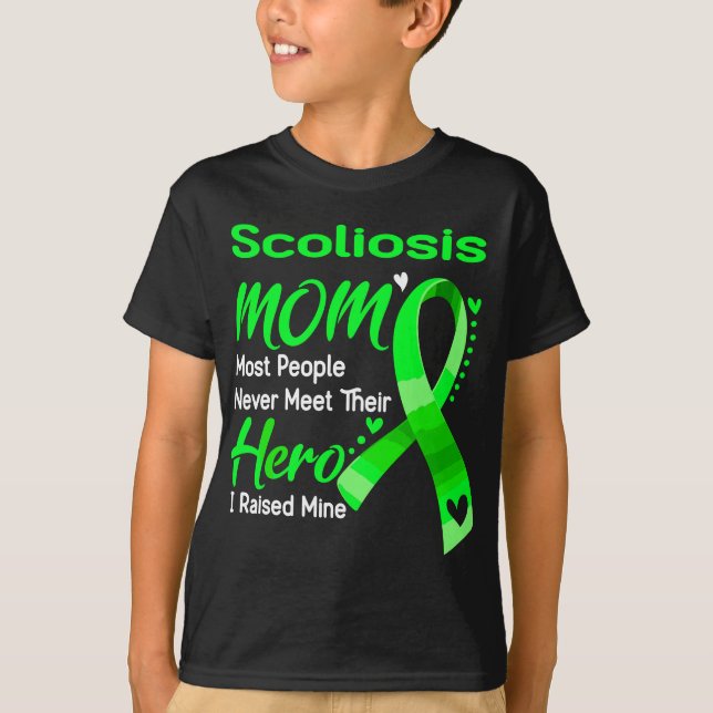 Camiseta Scoliosis Mamá I Criada Mina (Anverso)