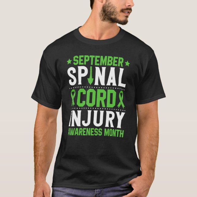 Camiseta Scoliosis  Spinal Injury Green Ribbon Scoliosis Aw (Anverso)