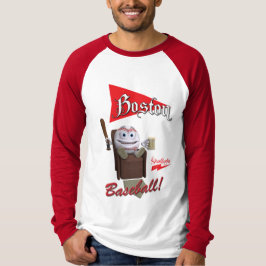 Camiseta Scolletta "¡Béisbol de Boston!" Long Sleeve Raglan