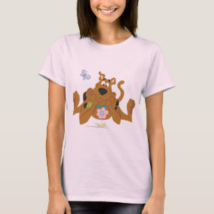 Camiseta Scooby-Doo Admirando a la flor